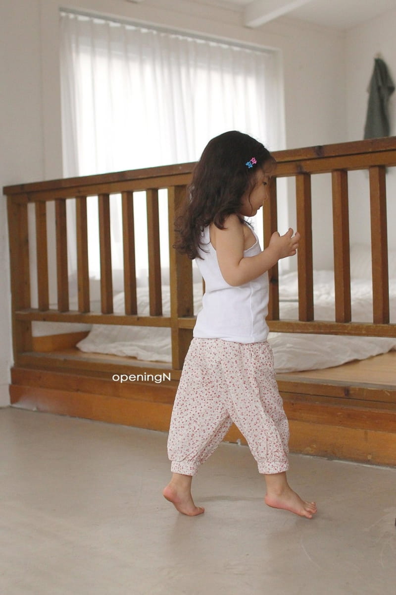 OPENING & - Korean Children Fashion - #Kfashion4kids - SW Flower Pants - 12