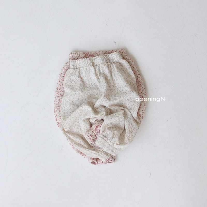 OPENING & - Korean Children Fashion - #Kfashion4kids - SW Flower Pants - 2
