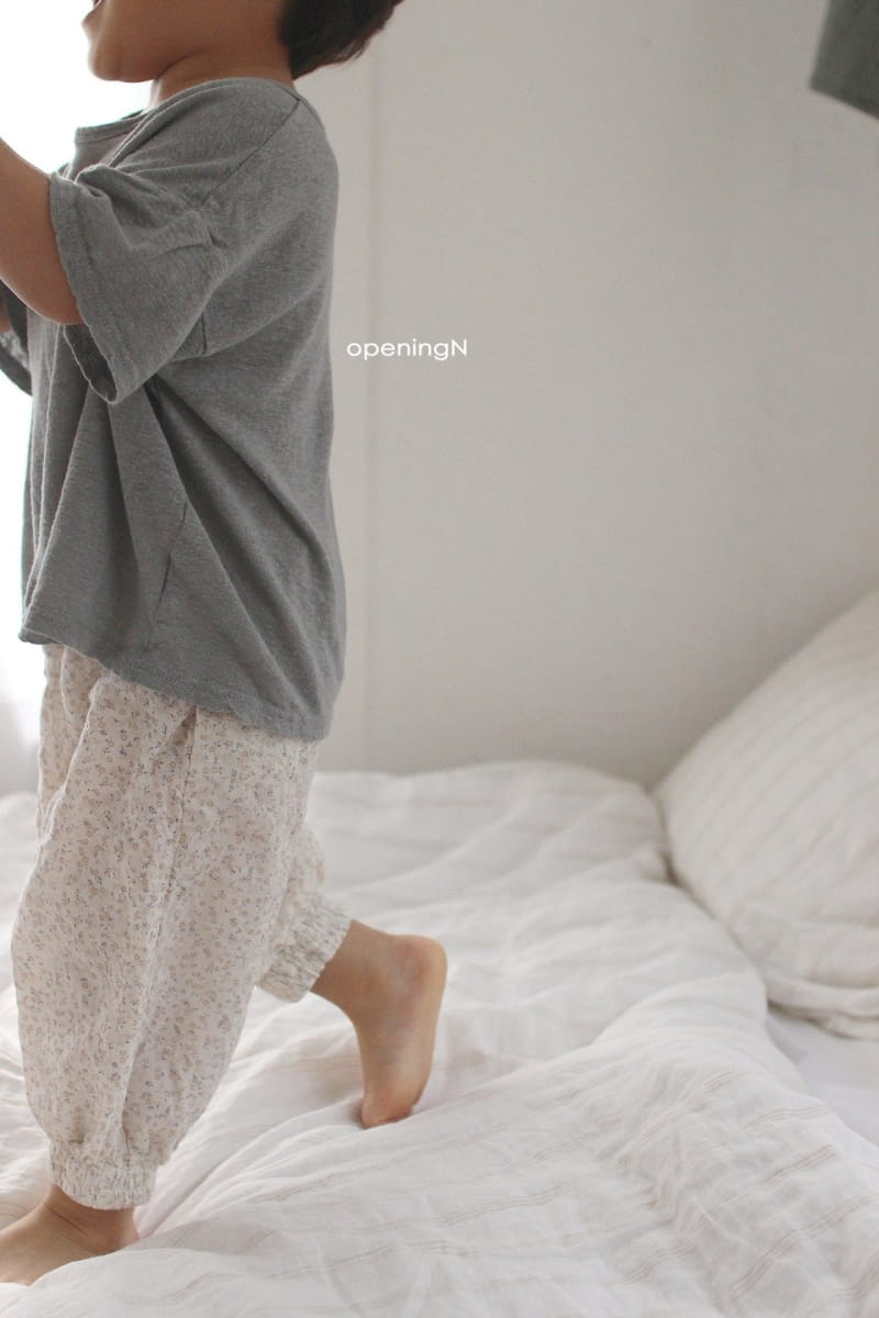 OPENING & - Korean Children Fashion - #Kfashion4kids - SW Flower Pants - 5