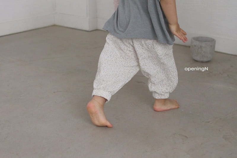 OPENING & - Korean Children Fashion - #Kfashion4kids - SW Flower Pants - 7