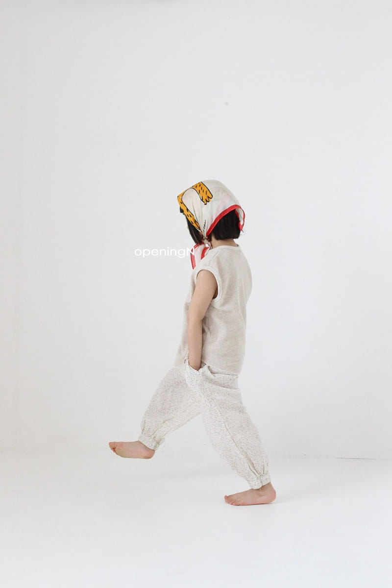 OPENING & - Korean Children Fashion - #Kfashion4kids - SW Flower Pants - 8
