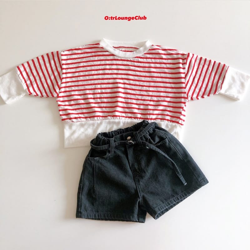 OTR - Korean Children Fashion - #Kfashion4kids - Linen White Stripes Tee - 6