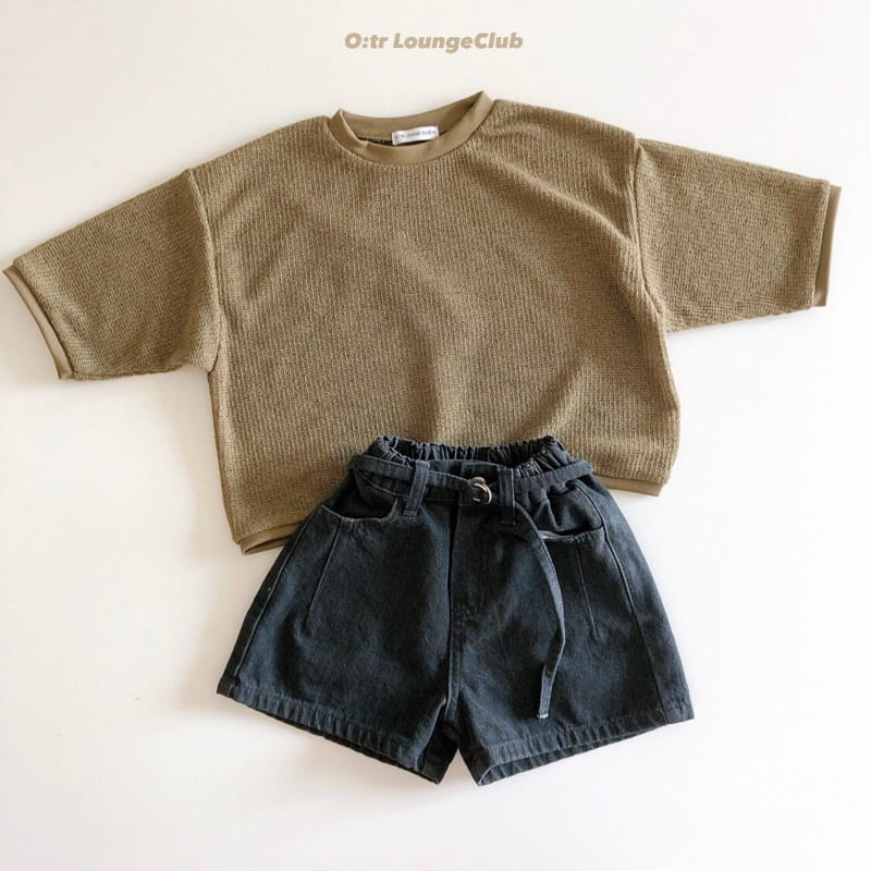OTR - Korean Children Fashion - #Kfashion4kids - Dungarees Knit Tee - 3