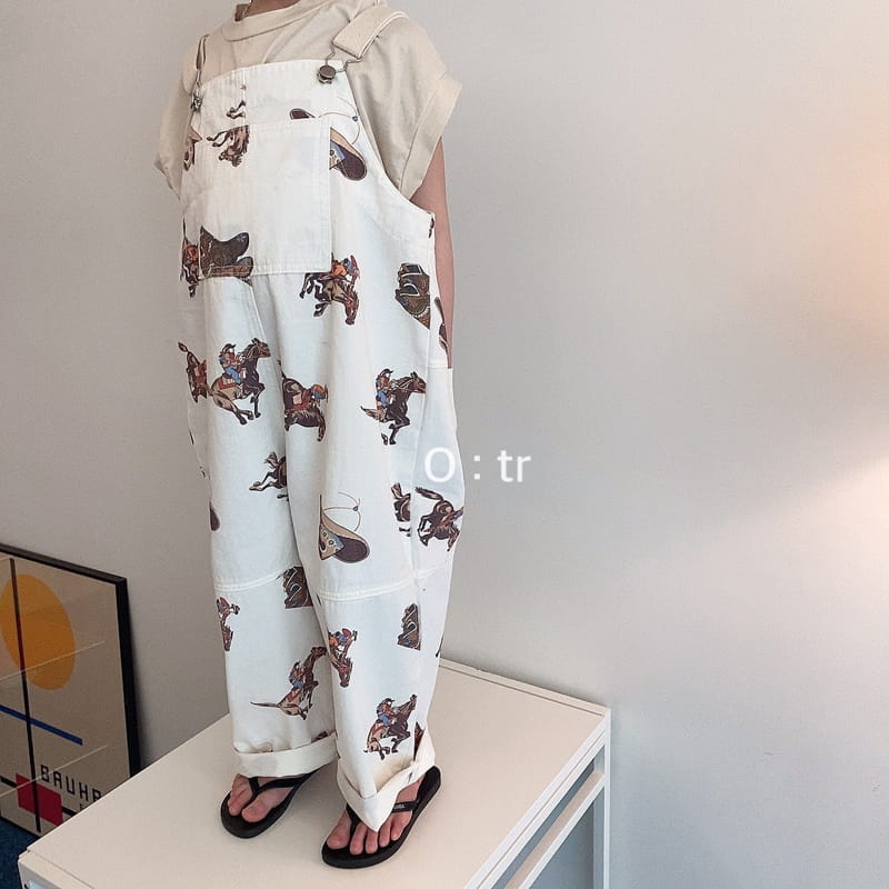 OTR - Korean Children Fashion - #Kfashion4kids - Cow Boy Dungarees - 5