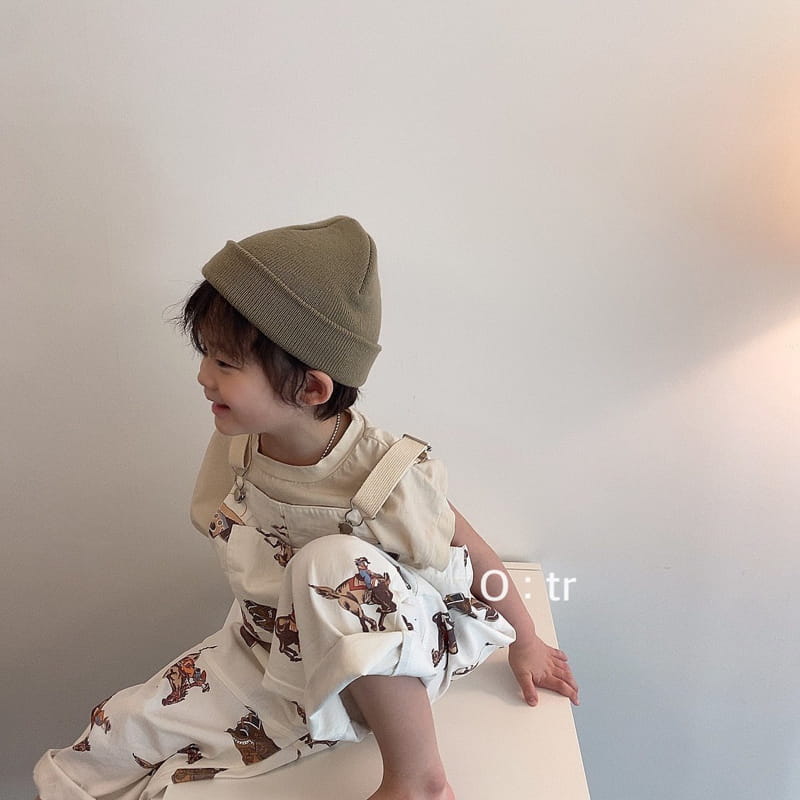 OTR - Korean Children Fashion - #Kfashion4kids - Cow Boy Dungarees - 7
