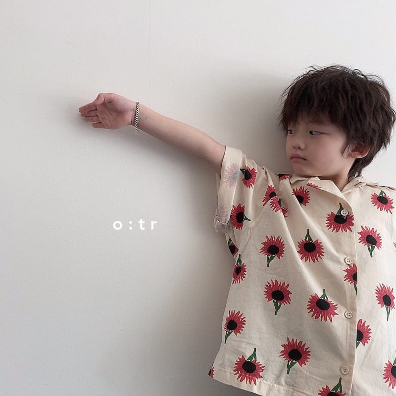 OTR - Korean Children Fashion - #Kfashion4kids - Sun Flower Shirt - 2