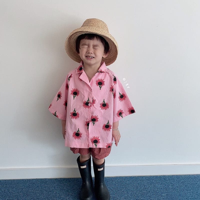 OTR - Korean Children Fashion - #Kfashion4kids - Sun Flower Shirt - 5