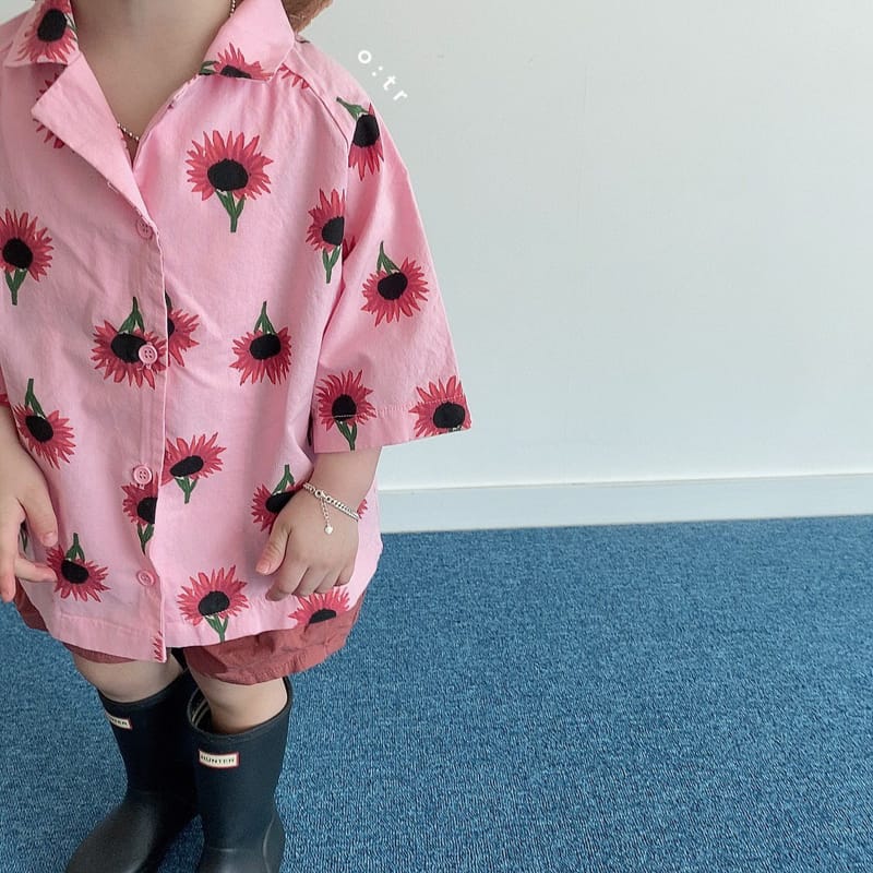 OTR - Korean Children Fashion - #Kfashion4kids - Sun Flower Shirt - 6