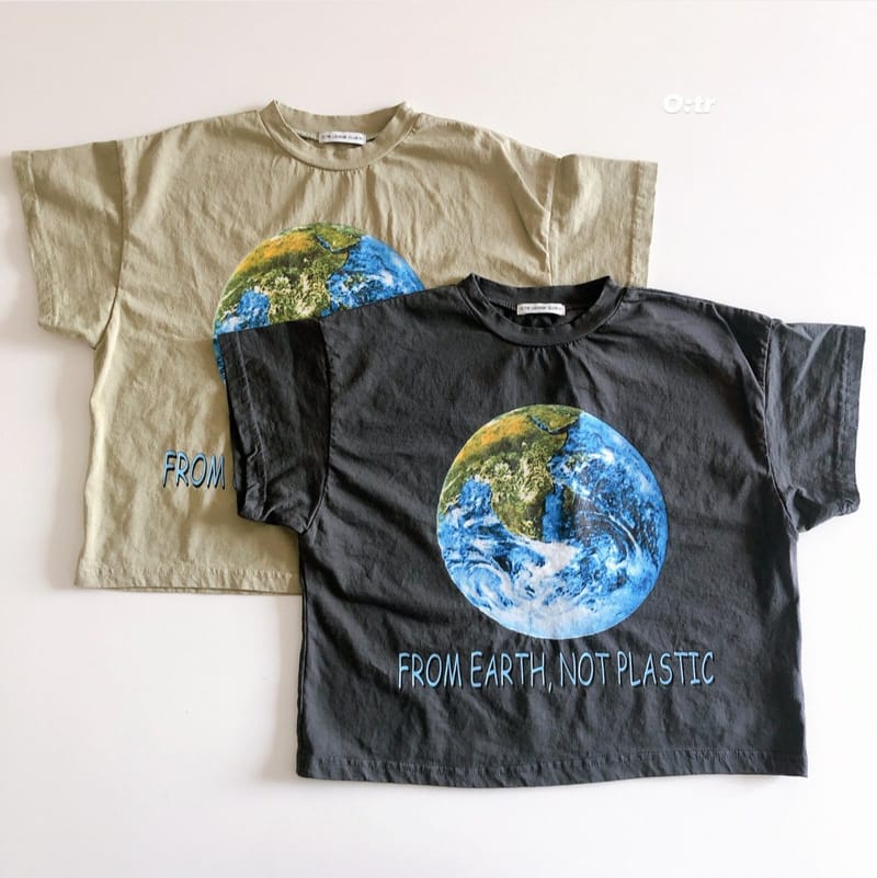 OTR - Korean Children Fashion - #Kfashion4kids - Digutal Earth Tee - 10