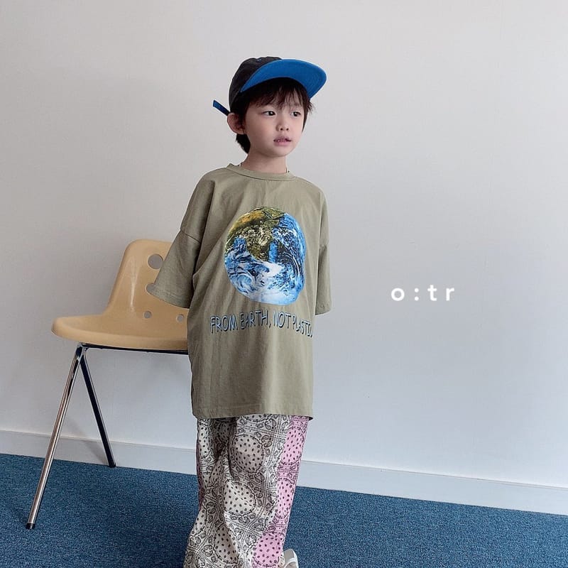 OTR - Korean Children Fashion - #Kfashion4kids - Digutal Earth Tee - 8