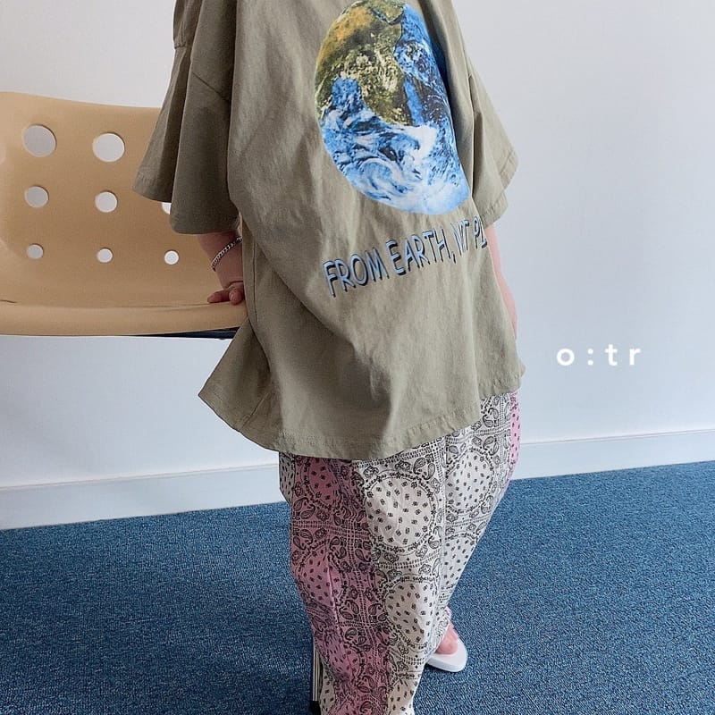 OTR - Korean Children Fashion - #Kfashion4kids - Digutal Earth Tee - 9