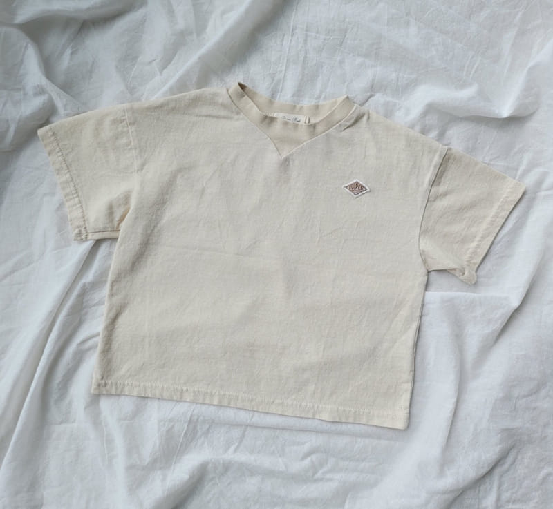 PAPER STUDIOS - Korean Children Fashion - #Kfashion4kids - Pigment Wappen Tee - 5