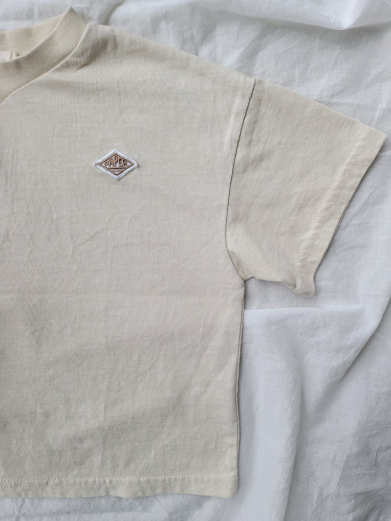 PAPER STUDIOS - Korean Children Fashion - #Kfashion4kids - Pigment Wappen Tee - 6