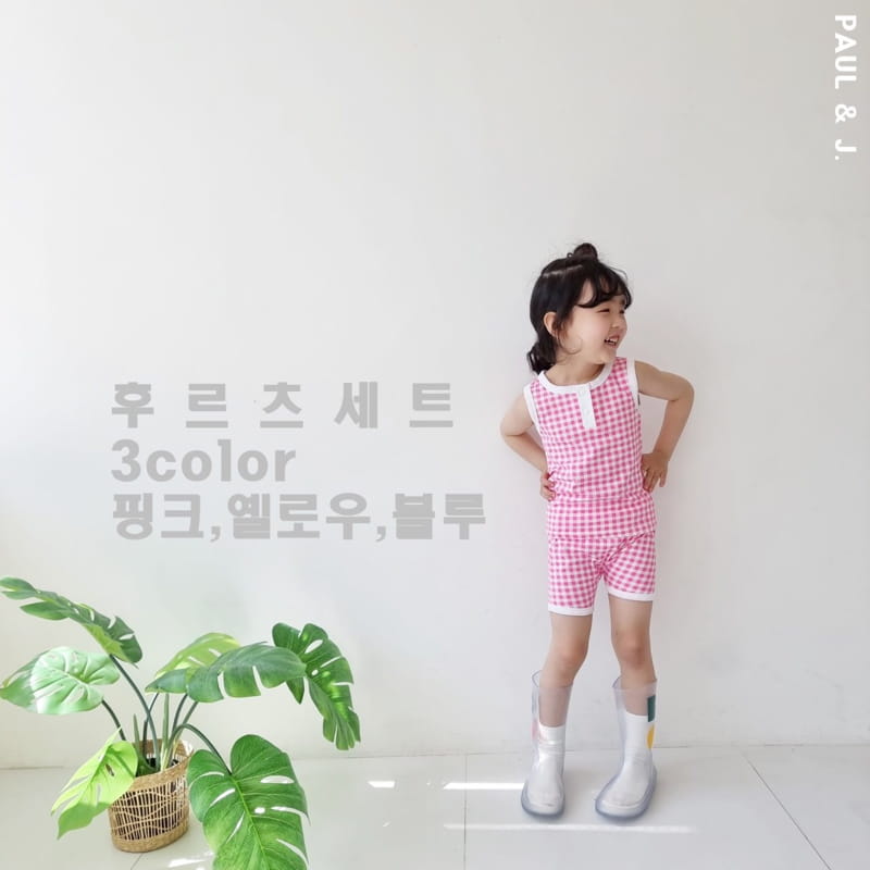 PAUL & J - Korean Children Fashion - #Kfashion4kids - Fruit Top Bottom Set - 2