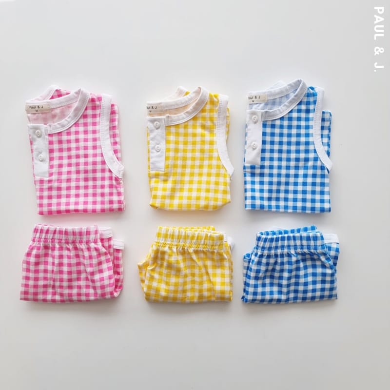 PAUL & J - Korean Children Fashion - #Kfashion4kids - Fruit Top Bottom Set - 3