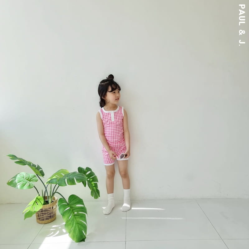 PAUL & J - Korean Children Fashion - #Kfashion4kids - Fruit Top Bottom Set - 4