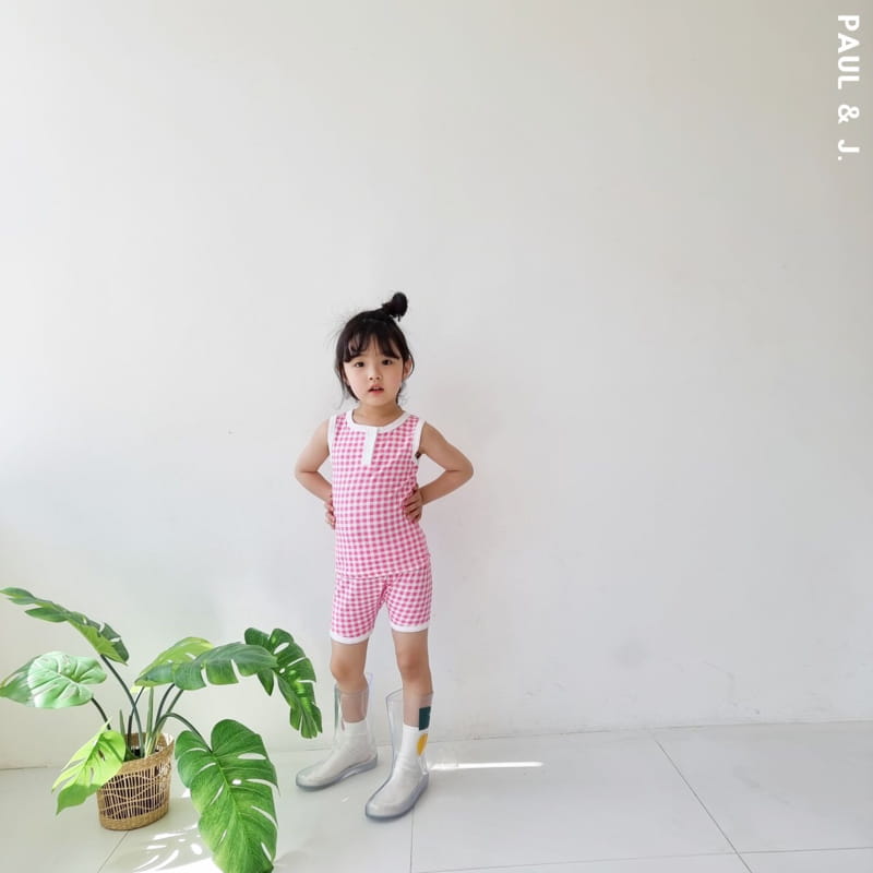 PAUL & J - Korean Children Fashion - #Kfashion4kids - Fruit Top Bottom Set - 6