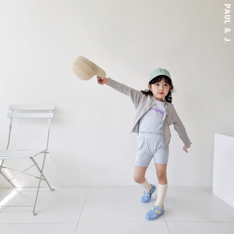 PAUL & J - Korean Children Fashion - #Kfashion4kids - Puppy Top Bottom Set - 11
