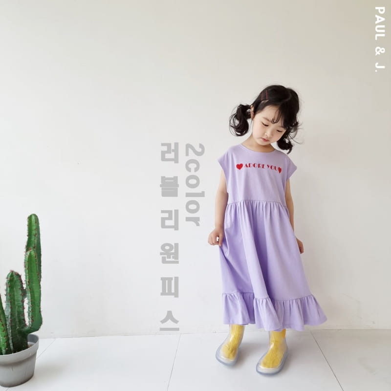 PAUL & J - Korean Children Fashion - #Kfashion4kids - Lovely One-piece