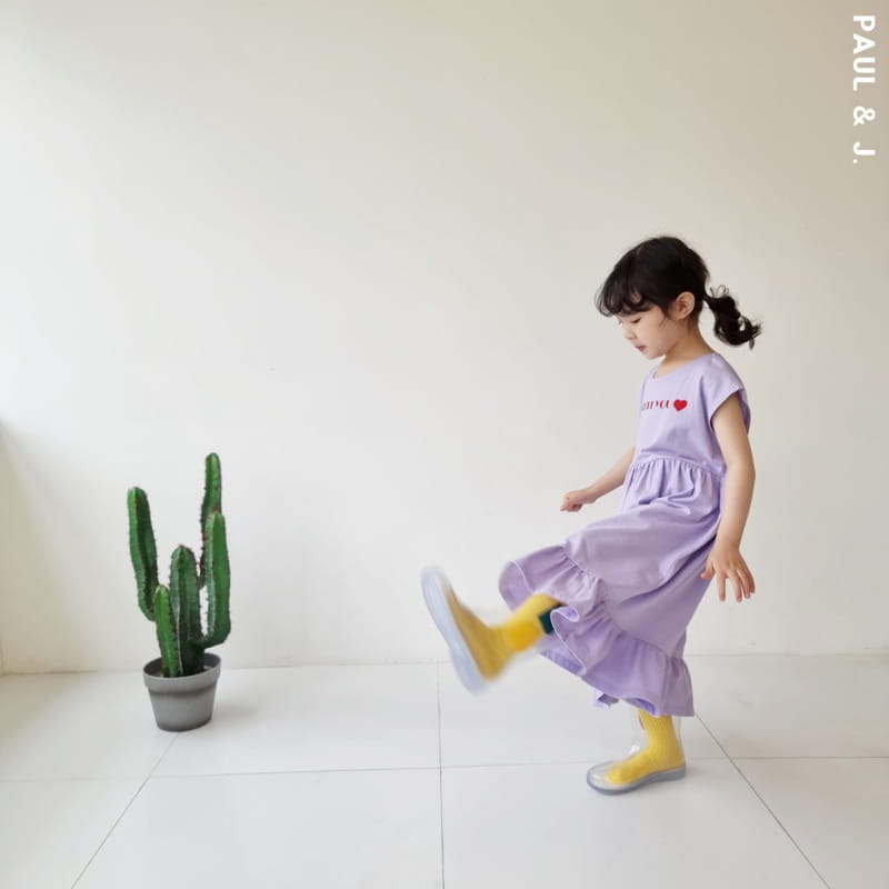 PAUL & J - Korean Children Fashion - #Kfashion4kids - Lovely One-piece - 3