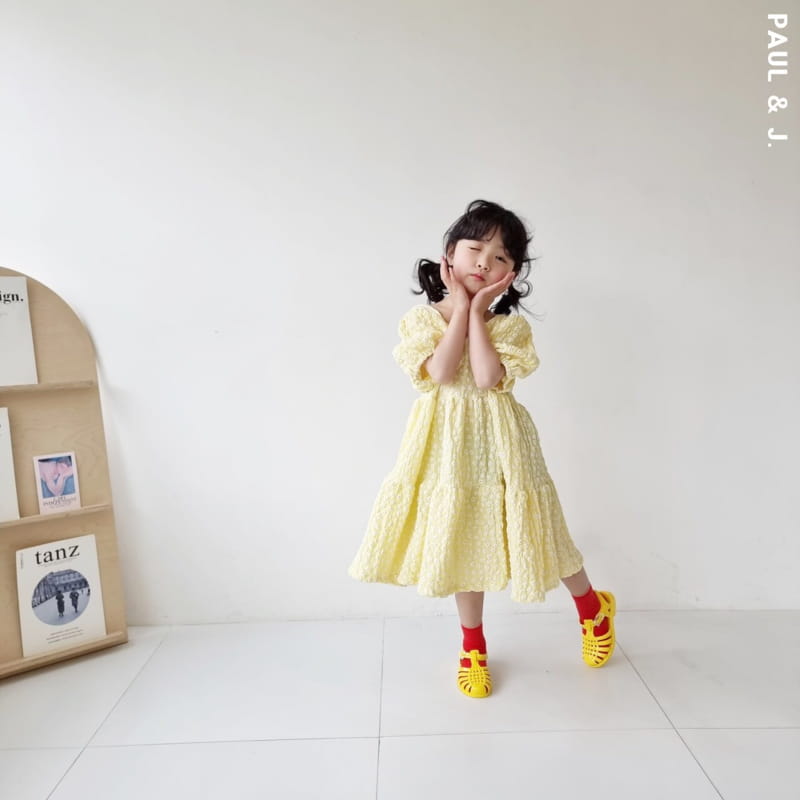 PAUL & J - Korean Children Fashion - #Kfashion4kids - Wendy One-piece - 4
