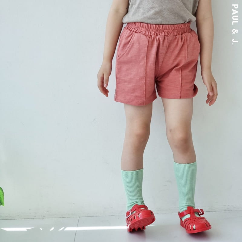 PAUL & J - Korean Children Fashion - #Kfashion4kids - Pintuck Shorts - 10