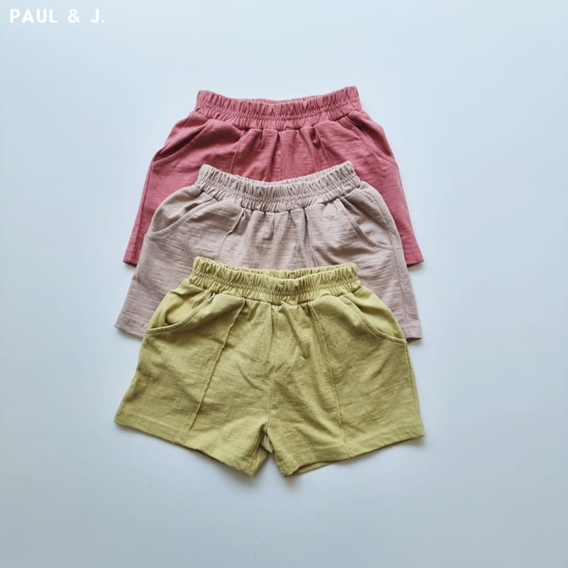 PAUL & J - Korean Children Fashion - #Kfashion4kids - Pintuck Shorts - 3