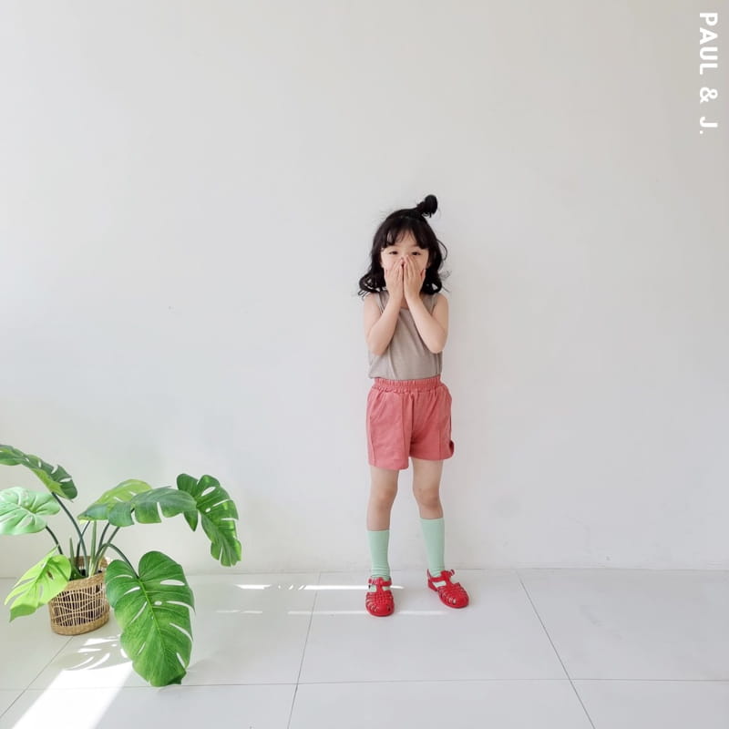 PAUL & J - Korean Children Fashion - #Kfashion4kids - Pintuck Shorts - 9