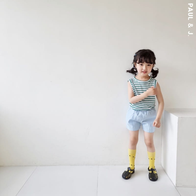 PAUL & J - Korean Children Fashion - #Kfashion4kids - Soy Denim Shorts - 10