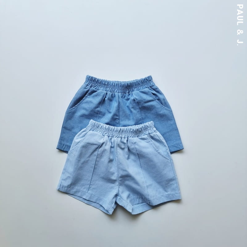 PAUL & J - Korean Children Fashion - #Kfashion4kids - Soy Denim Shorts - 3