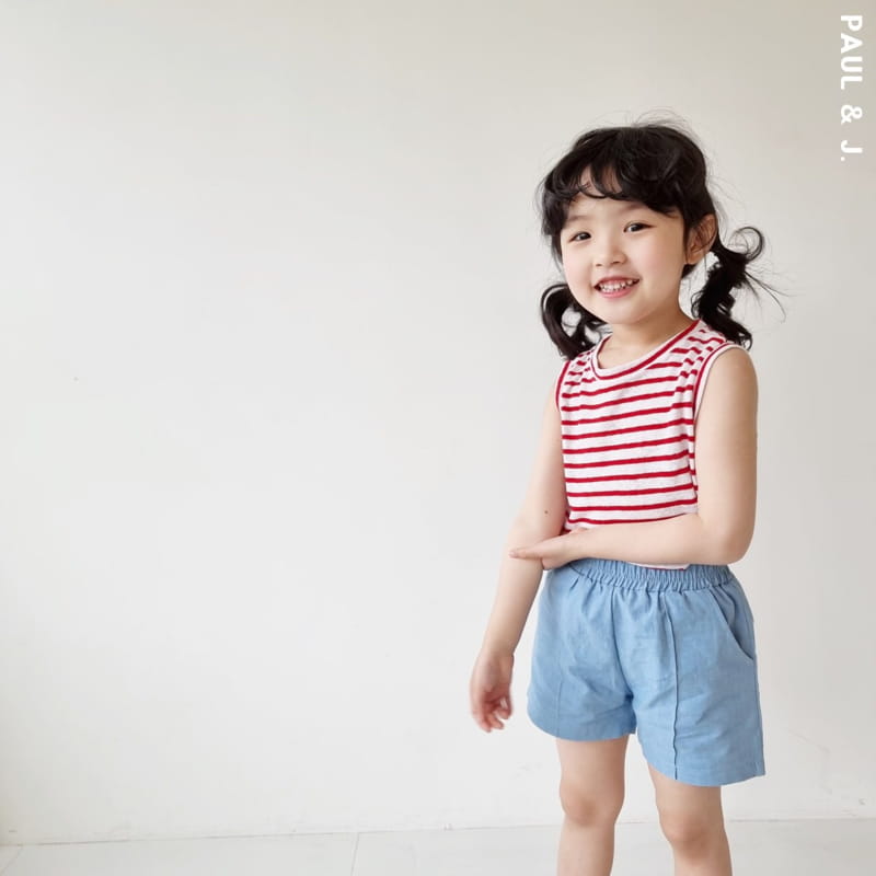 PAUL & J - Korean Children Fashion - #Kfashion4kids - Soy Denim Shorts - 4