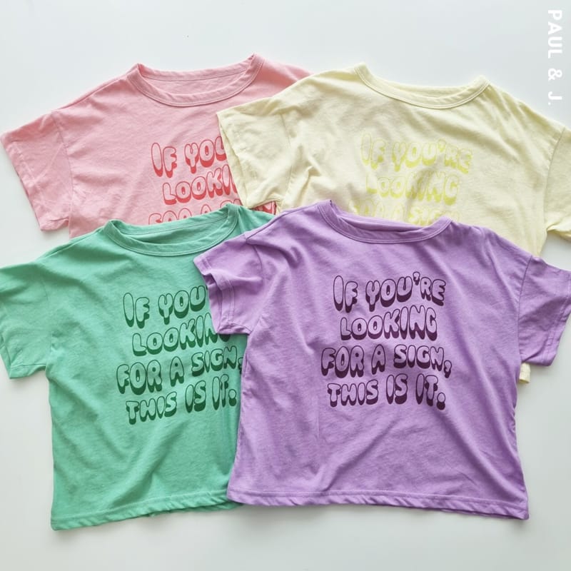 PAUL & J - Korean Children Fashion - #Kfashion4kids - Looking Tee - 3