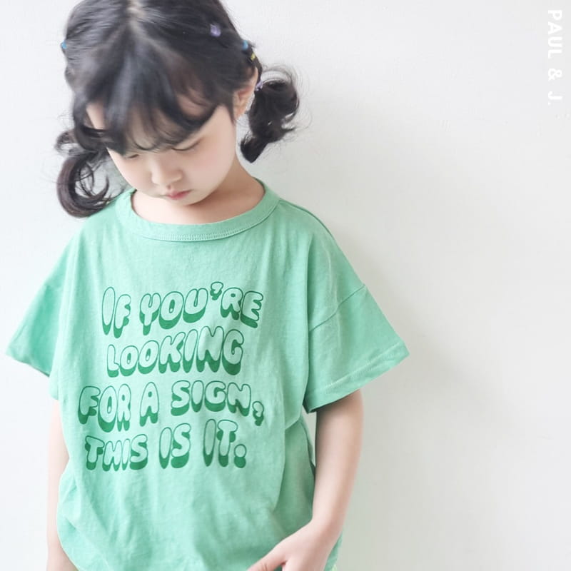 PAUL & J - Korean Children Fashion - #Kfashion4kids - Looking Tee - 7