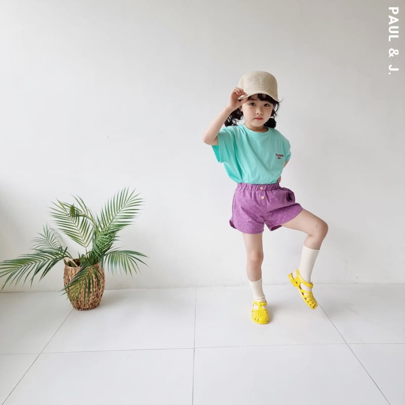 PAUL & J - Korean Children Fashion - #Kfashion4kids - Nice Embroidery Tee - 10