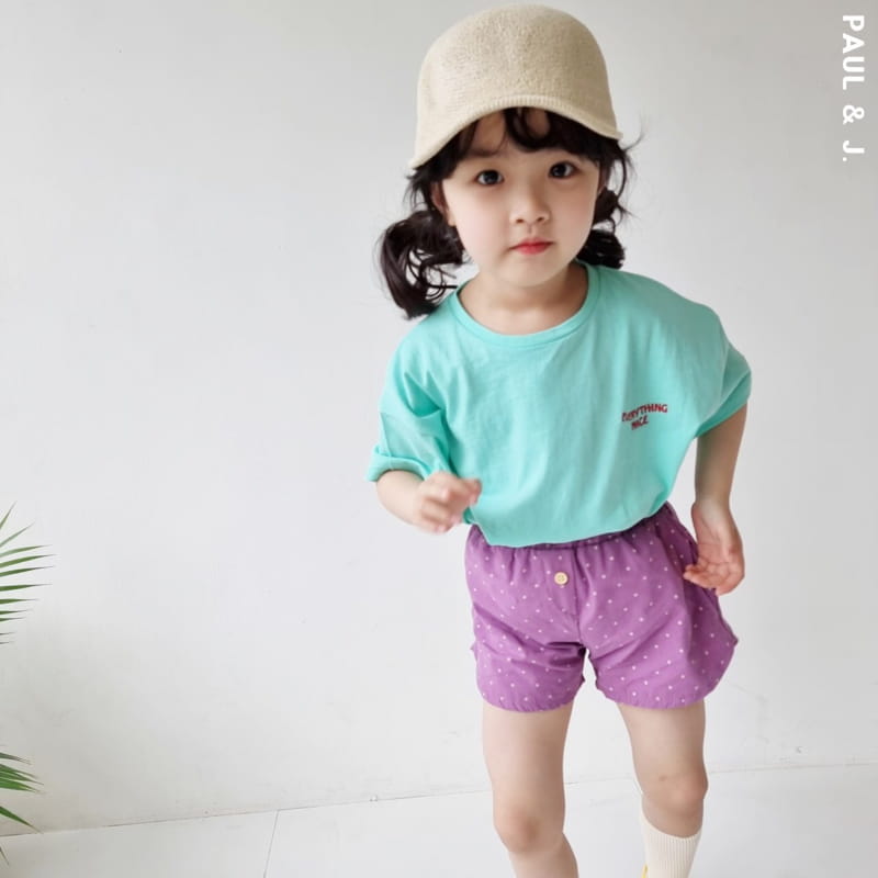 PAUL & J - Korean Children Fashion - #Kfashion4kids - Nice Embroidery Tee - 11