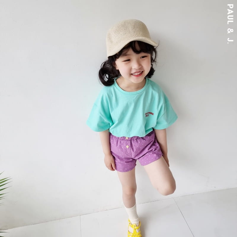 PAUL & J - Korean Children Fashion - #Kfashion4kids - Nice Embroidery Tee - 12
