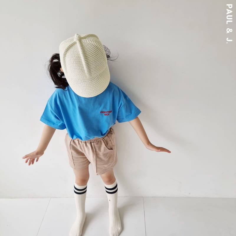 PAUL & J - Korean Children Fashion - #Kfashion4kids - Nice Embroidery Tee - 4
