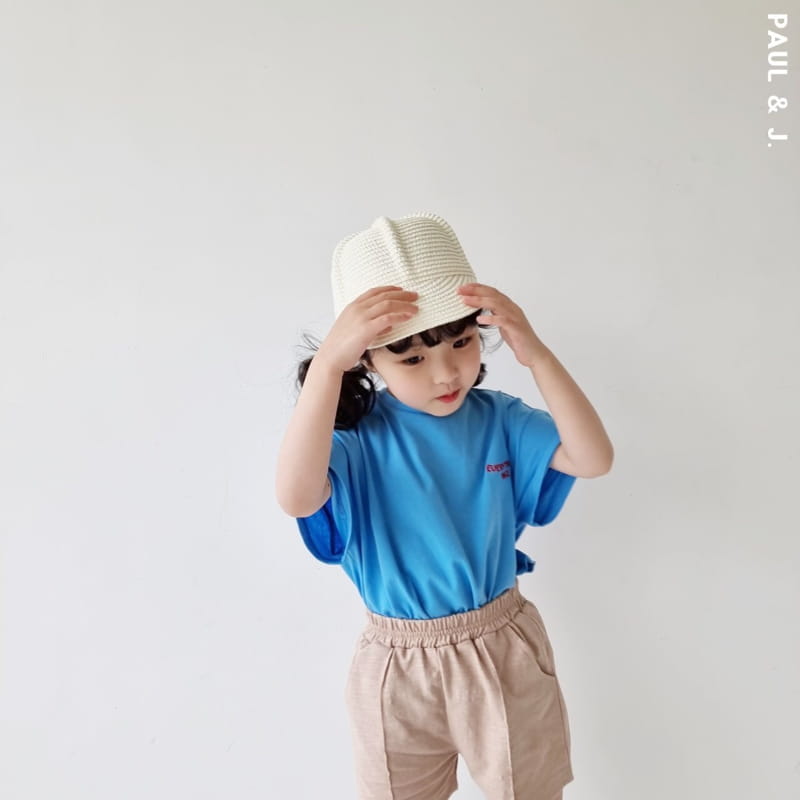 PAUL & J - Korean Children Fashion - #Kfashion4kids - Nice Embroidery Tee - 5