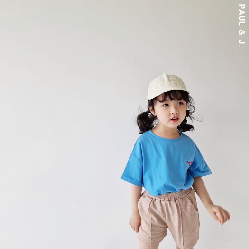 PAUL & J - Korean Children Fashion - #Kfashion4kids - Nice Embroidery Tee - 6
