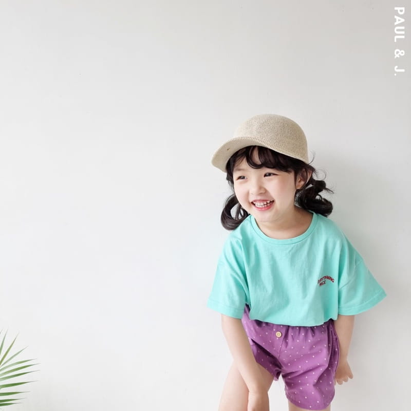 PAUL & J - Korean Children Fashion - #Kfashion4kids - Nice Embroidery Tee - 9