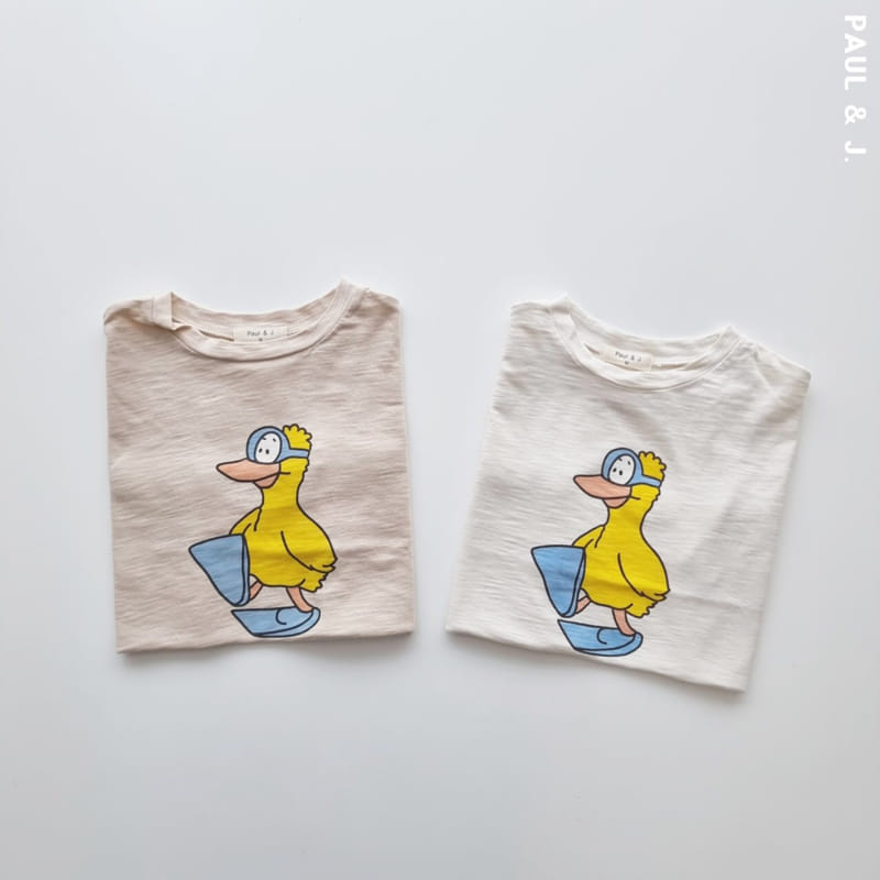 PAUL & J - Korean Children Fashion - #Kfashion4kids - Duck Tee - 3