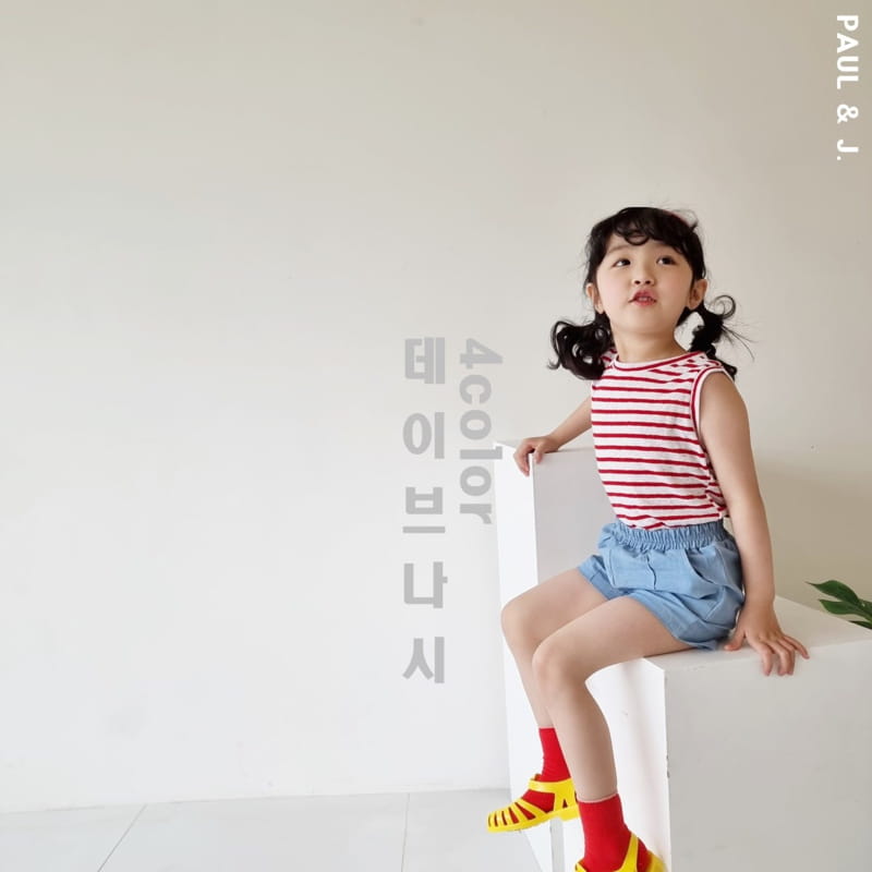PAUL & J - Korean Children Fashion - #Kfashion4kids - Dave Sleeveless - 2