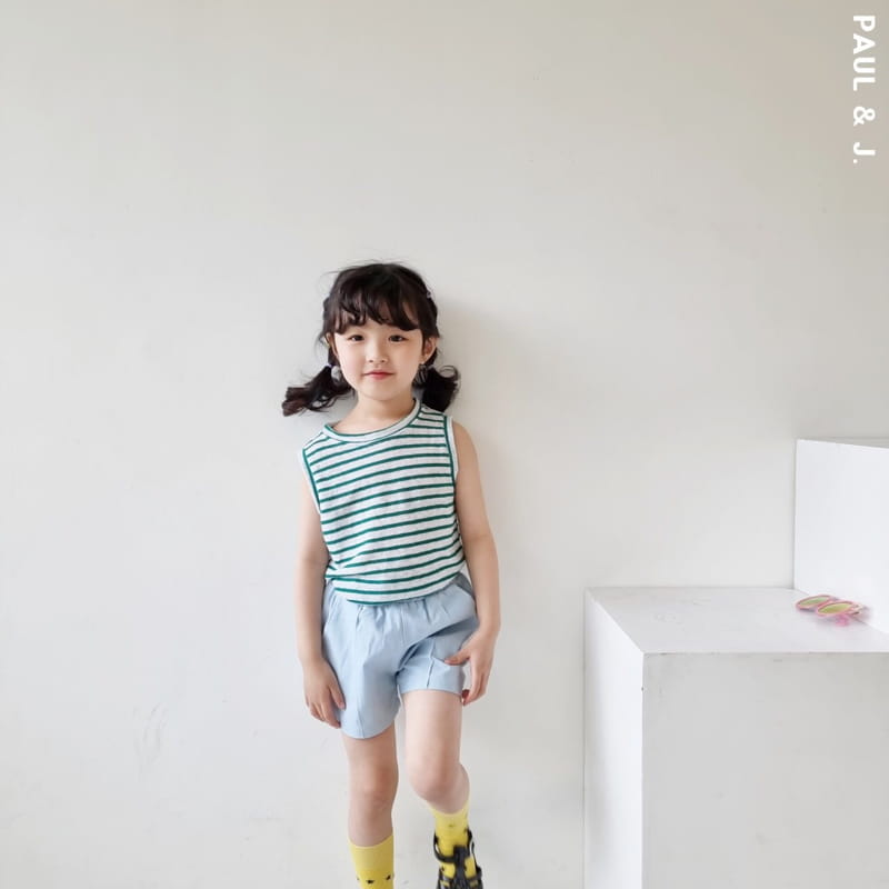 PAUL & J - Korean Children Fashion - #Kfashion4kids - Dave Sleeveless - 4