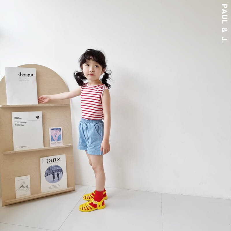 PAUL & J - Korean Children Fashion - #Kfashion4kids - Dave Sleeveless - 7