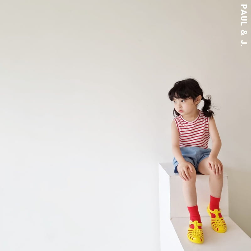PAUL & J - Korean Children Fashion - #Kfashion4kids - Dave Sleeveless - 9