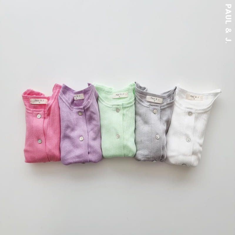 PAUL & J - Korean Children Fashion - #Kfashion4kids - Summer Rip Cardigan - 3