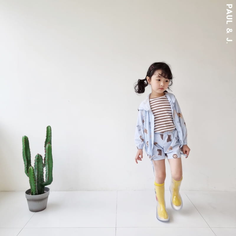 PAUL & J - Korean Children Fashion - #Kfashion4kids - Friends Top Bottom Set - 10