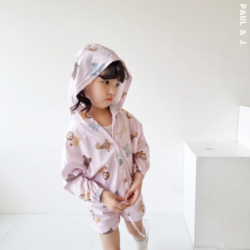 PAUL & J - Korean Children Fashion - #Kfashion4kids - Friends Top Bottom Set - 11