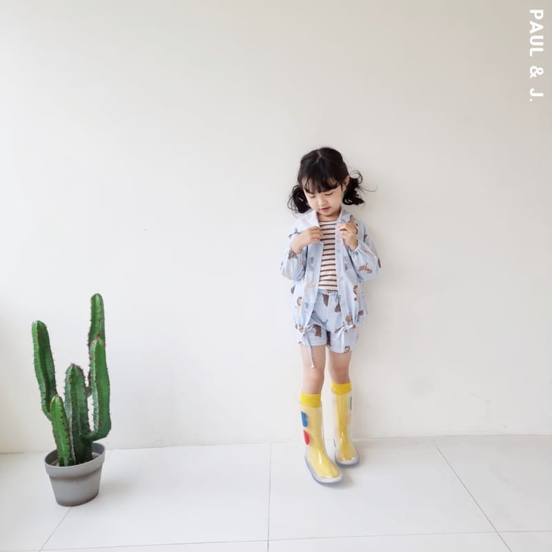 PAUL & J - Korean Children Fashion - #Kfashion4kids - Friends Top Bottom Set - 5