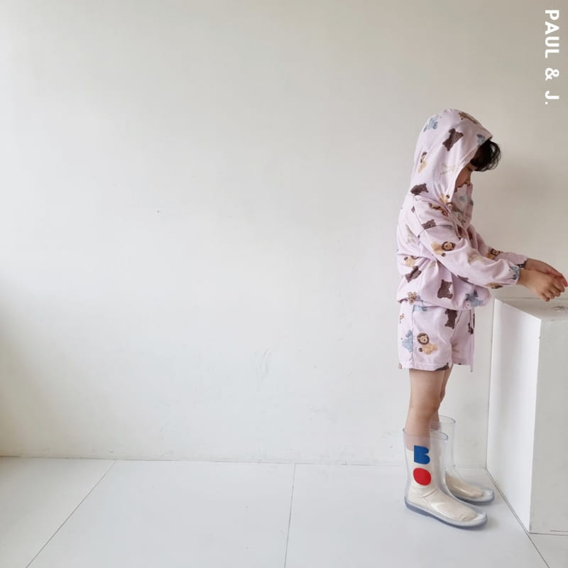 PAUL & J - Korean Children Fashion - #Kfashion4kids - Friends Top Bottom Set - 7